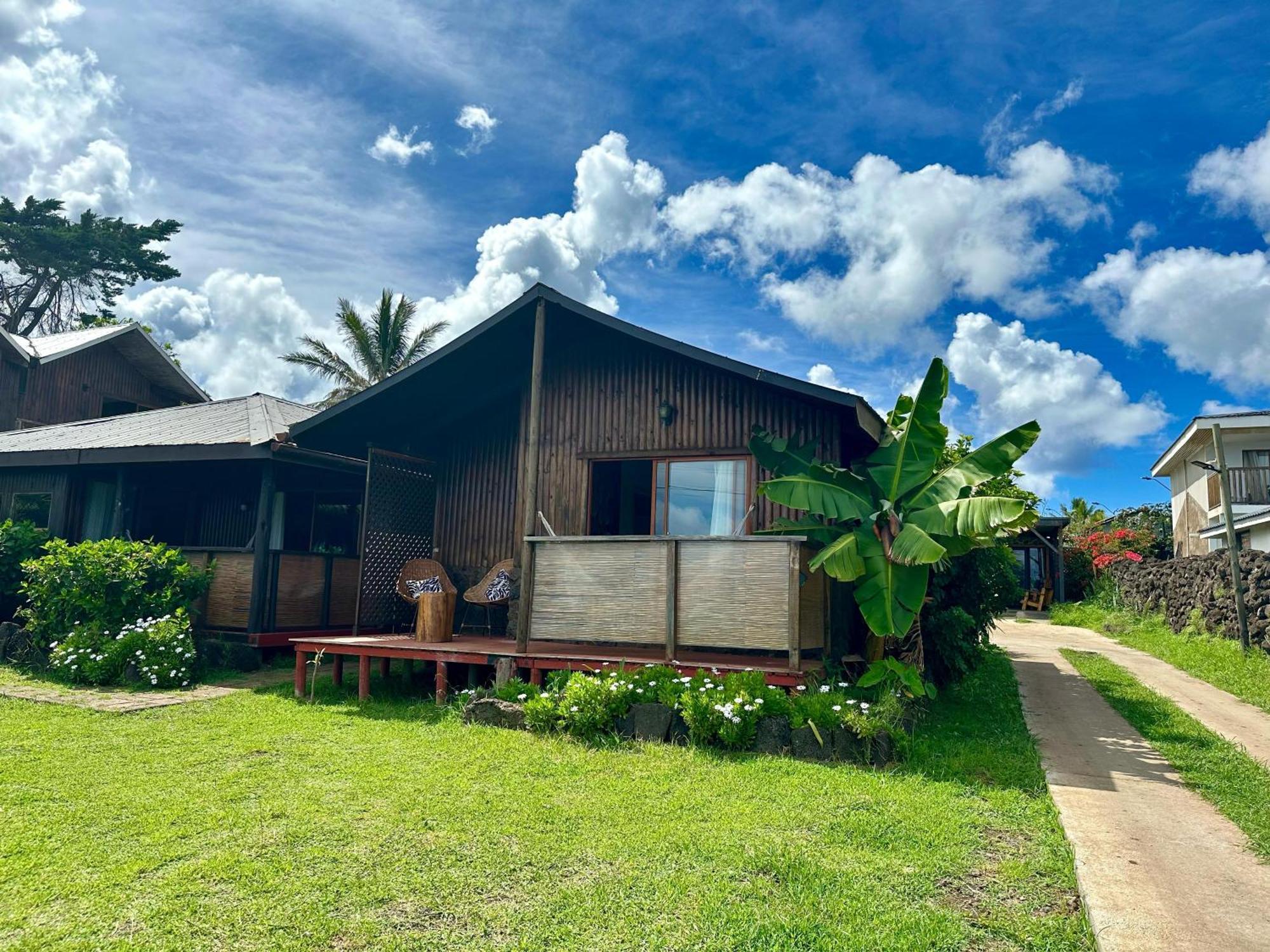 Paraiso Sunset Bungalows Hanga Roa Exteriör bild