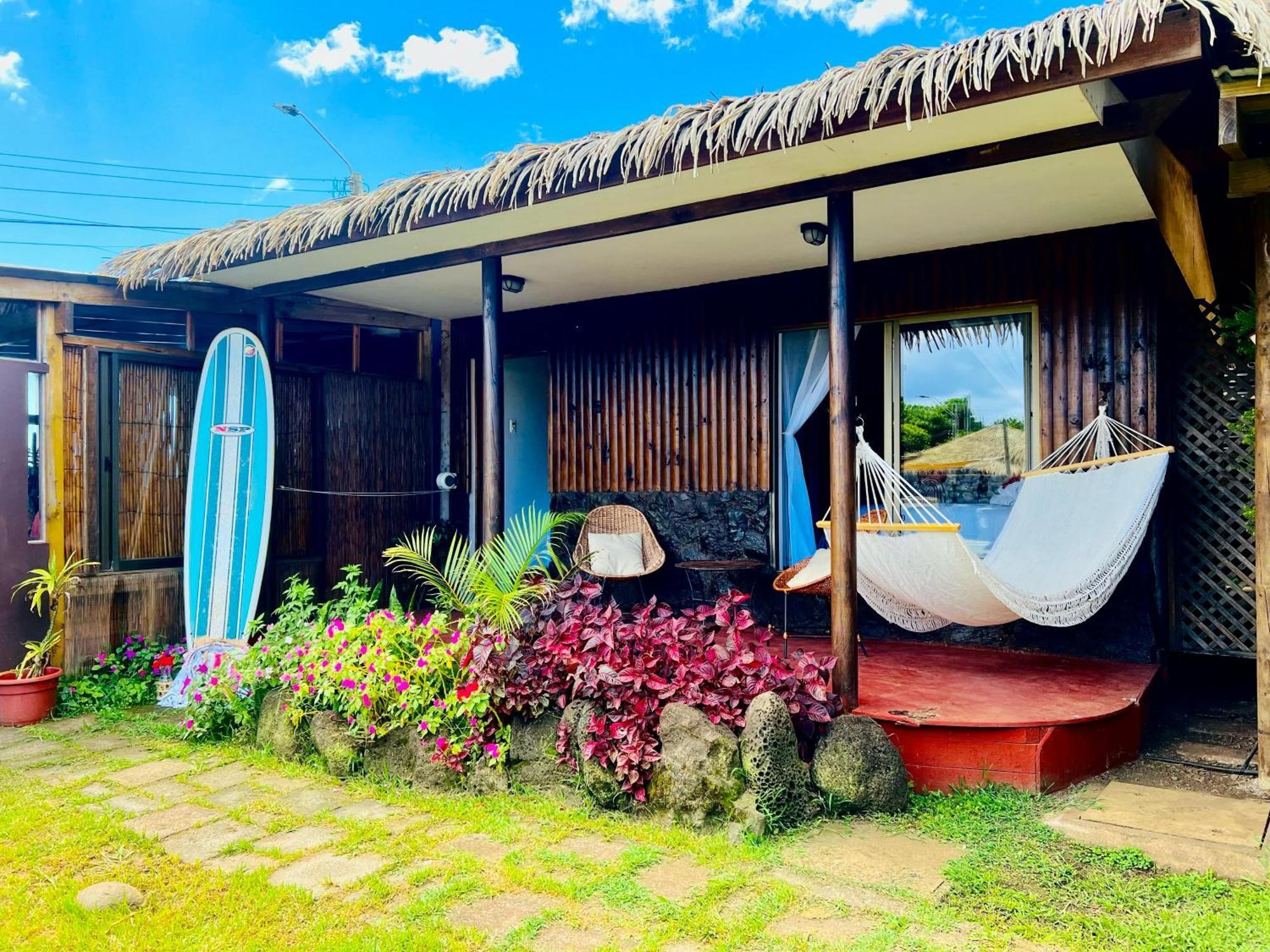 Paraiso Sunset Bungalows Hanga Roa Exteriör bild
